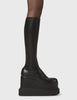 You're Wild Chunky Platform Creeper Knee High Boots