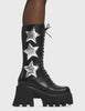 Big League Chunky Platform Calf Boots