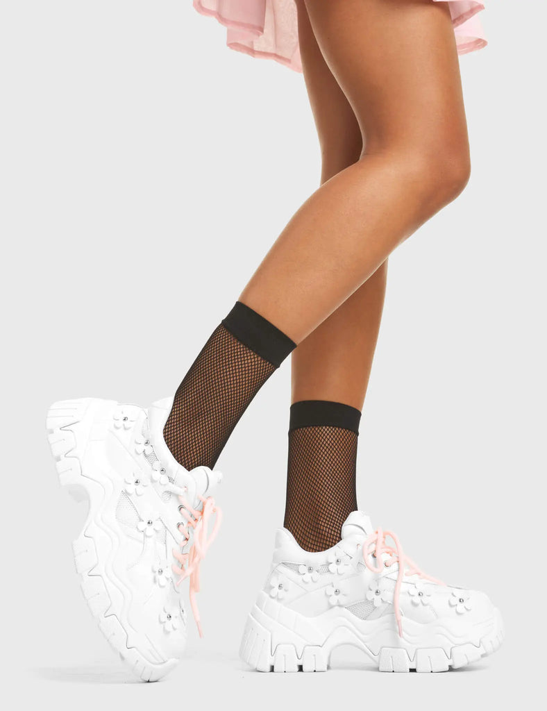 Blossoming Chunky Platform Sneakers LAMODA