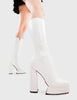 Boiling Point Platform Calf Boots