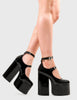 Break My Neck Platform Heels