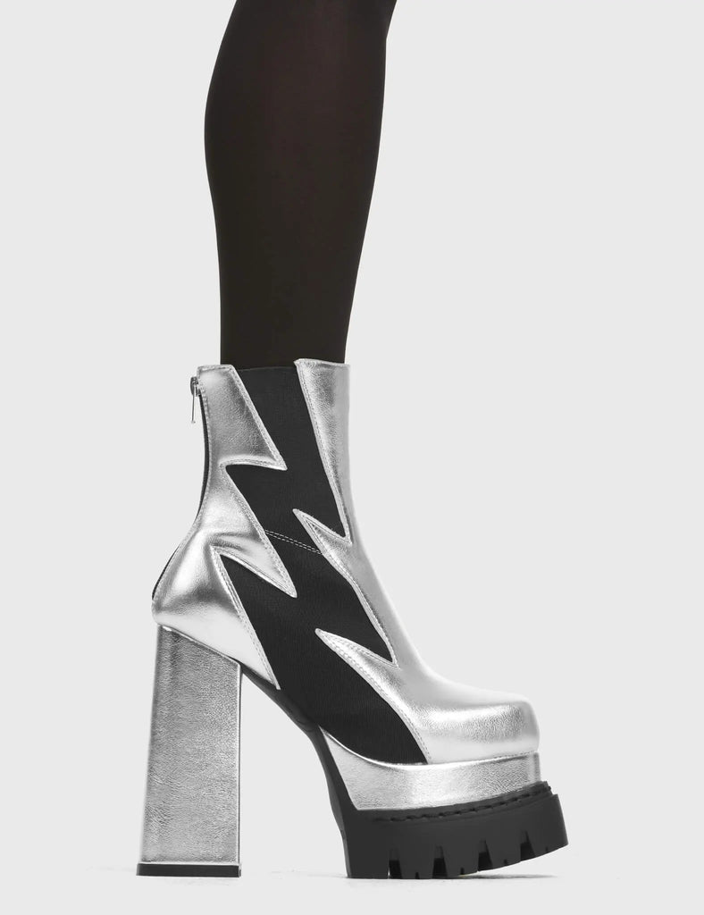 Count Me In Platform Ankle Boots LAMODA