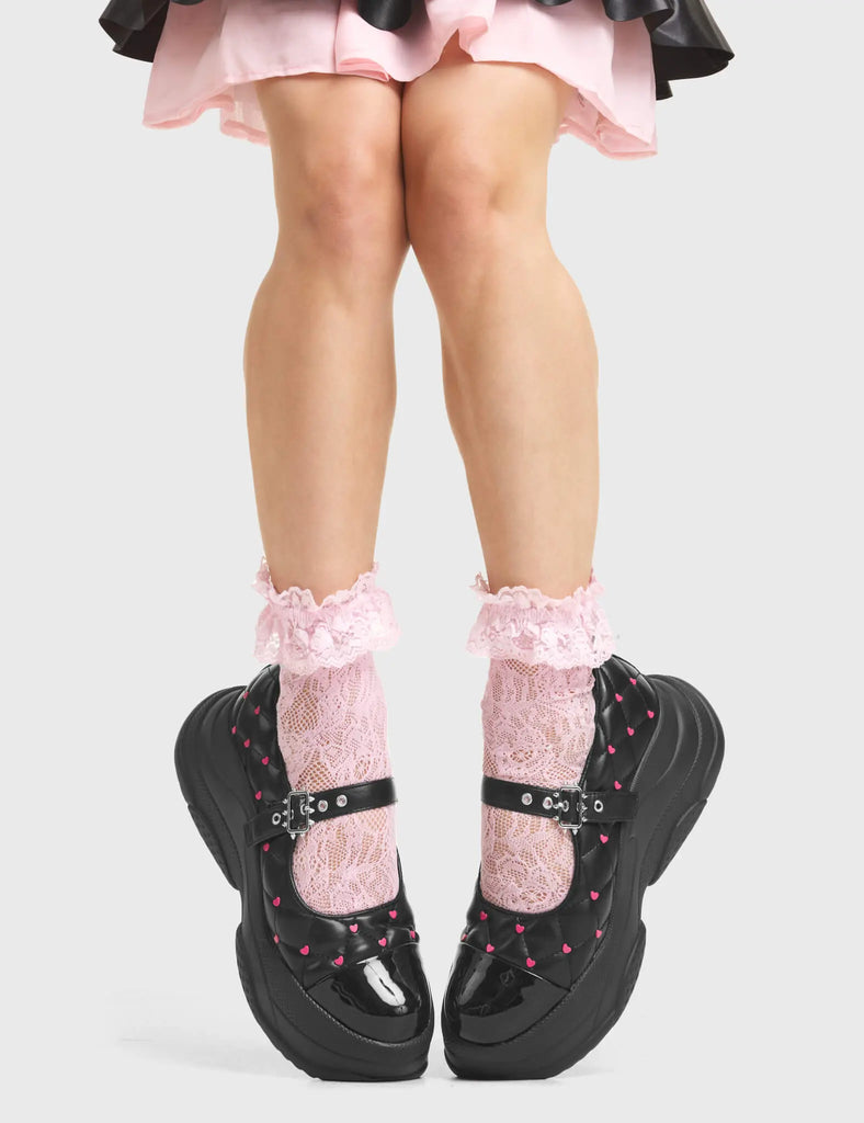 Devotion Chunky Platform Mary Jane Shoes LAMODA