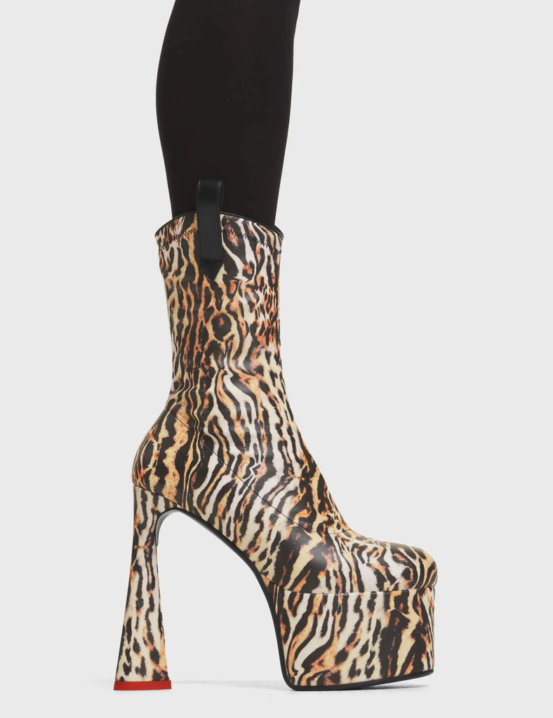 Explosive Platform Ankle Boots LAMODA