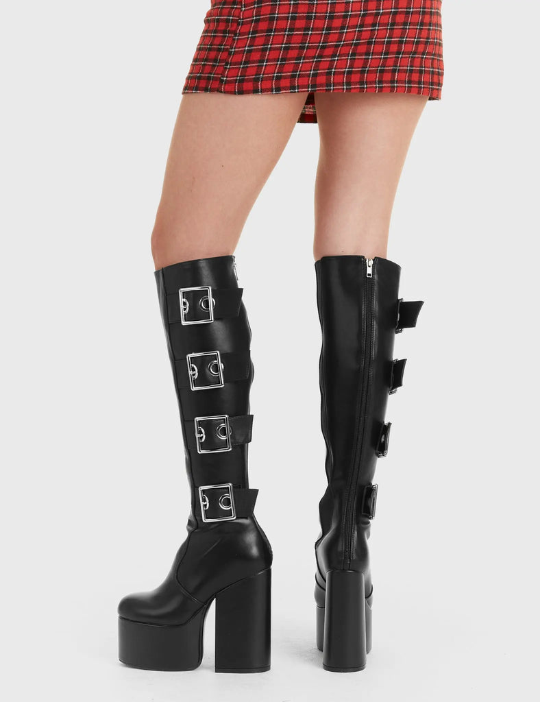 FYP Platform Knee High Boots LAMODA
