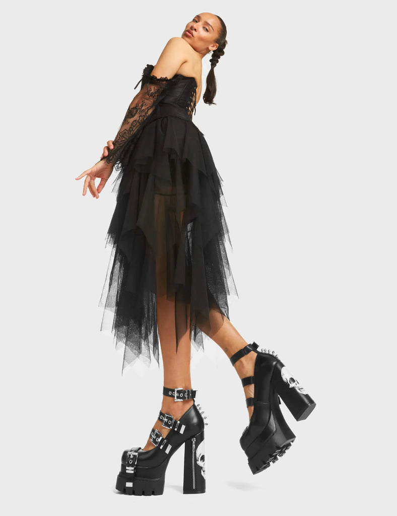 Face Value Platform Heels LAMODA