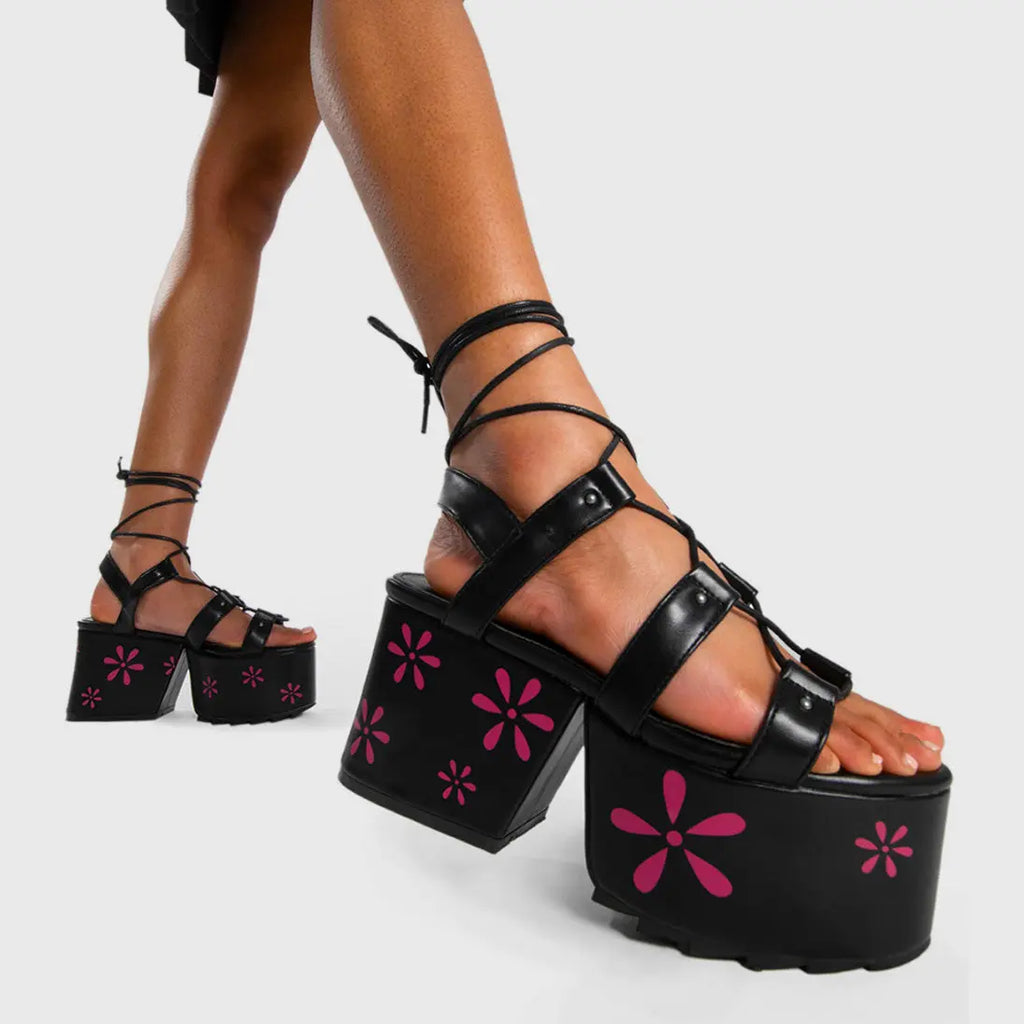 Flawless Chunky Platform Sandals LAMODA