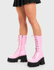Get Paid Chunky Platform Calf Boots