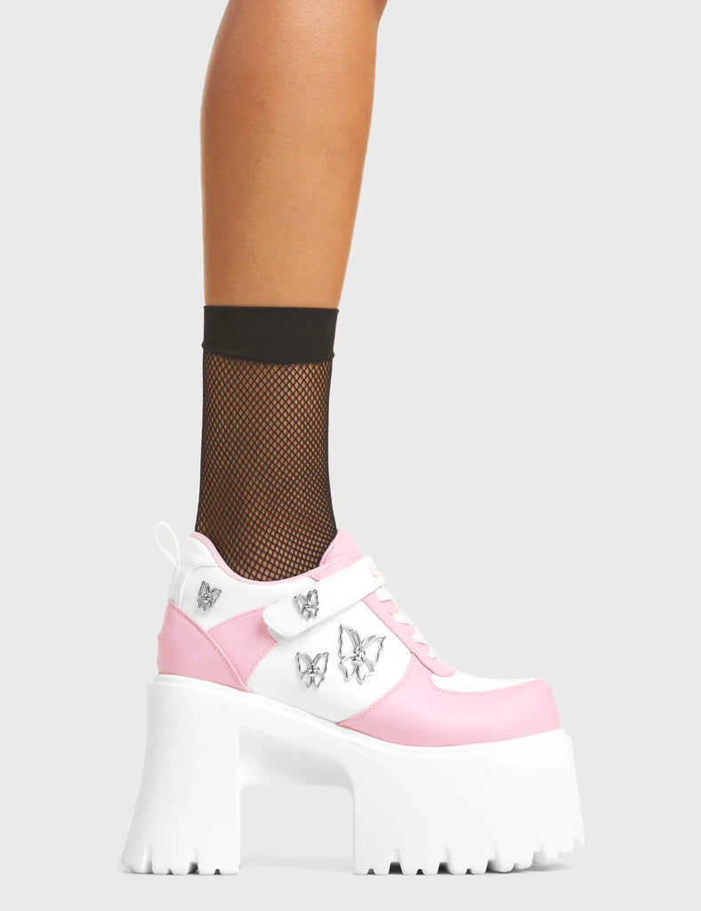 Got Butterflies Chunky Platform Sneakers LAMODA
