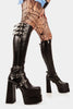 High Hopes Platform Knee High Boots