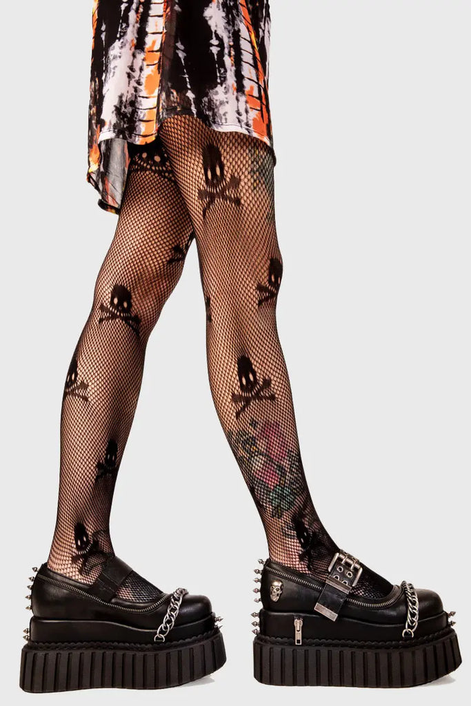 Hazardous Chunky Platform Creeper Shoes lamodawebsite