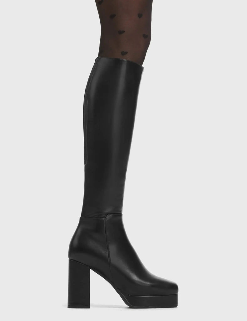 Humble Platform Knee High Boots lamodawebsite