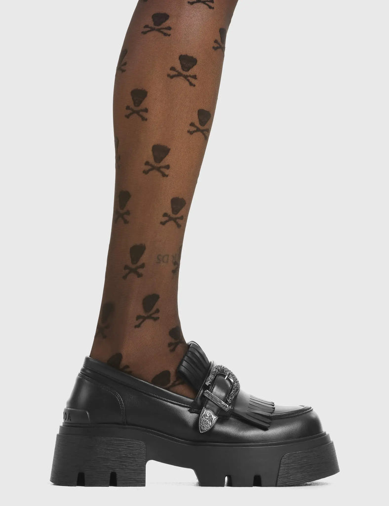 Hurt Platform Loafer Shoes LAMODA