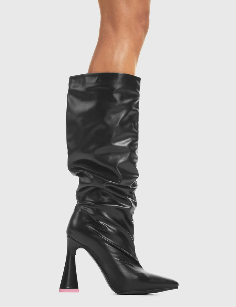 It's Giving Platform Calf Boots LAMODA