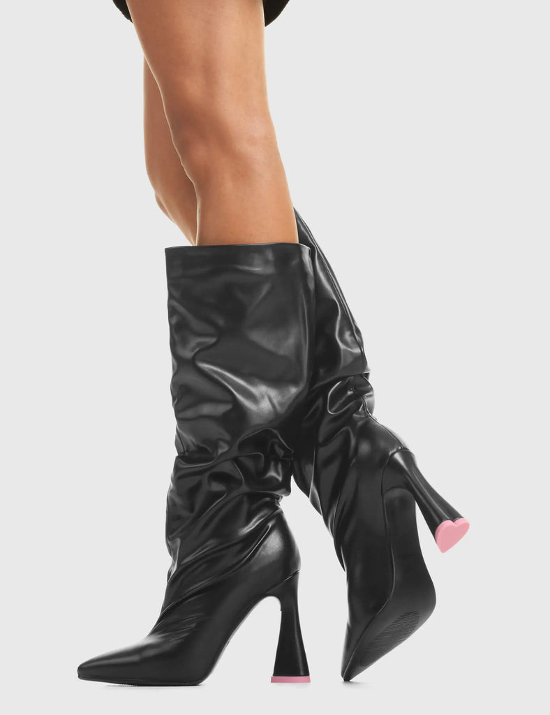 It's Giving Platform Calf Boots LAMODA