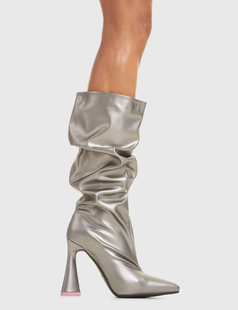 It's Giving Platform Calf Boots LAMODA