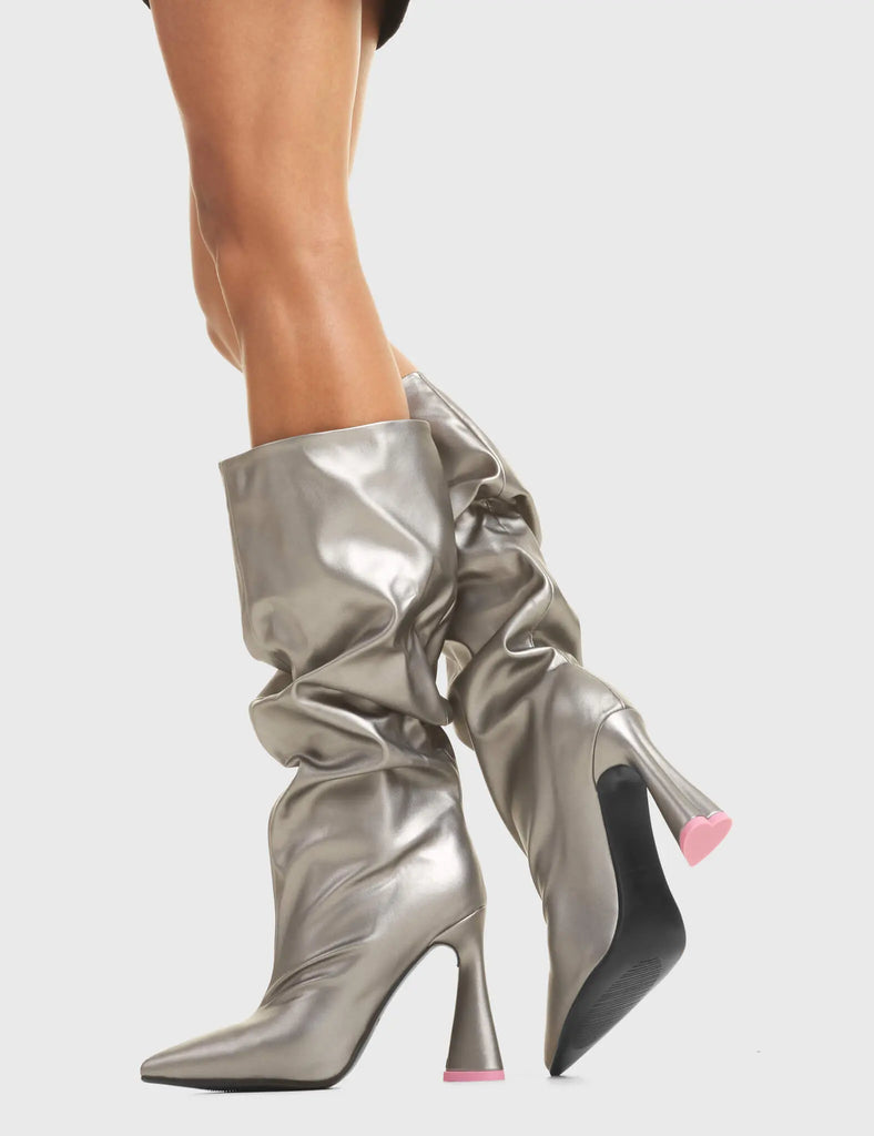 It's Giving Platform Calf Boots LAMODA