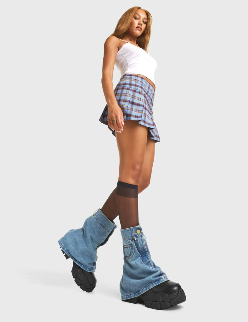 Jeanius Chunky Platform Sneakers LAMODA