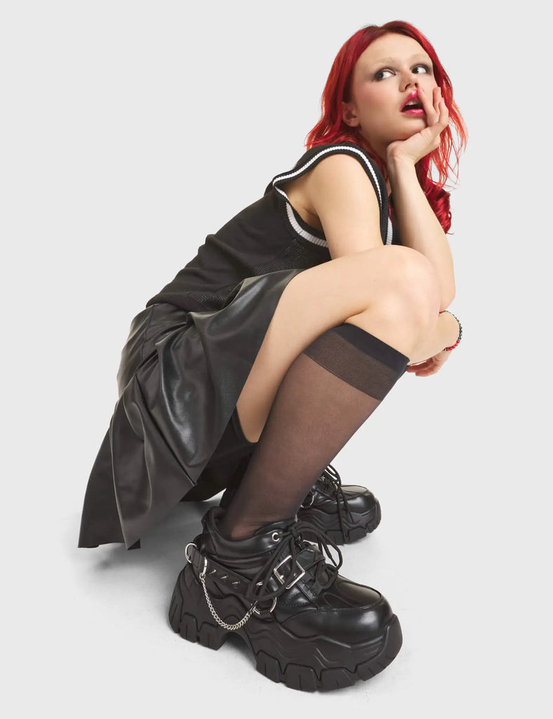 Lone Wolf Chunky Platform Sneakers LAMODA