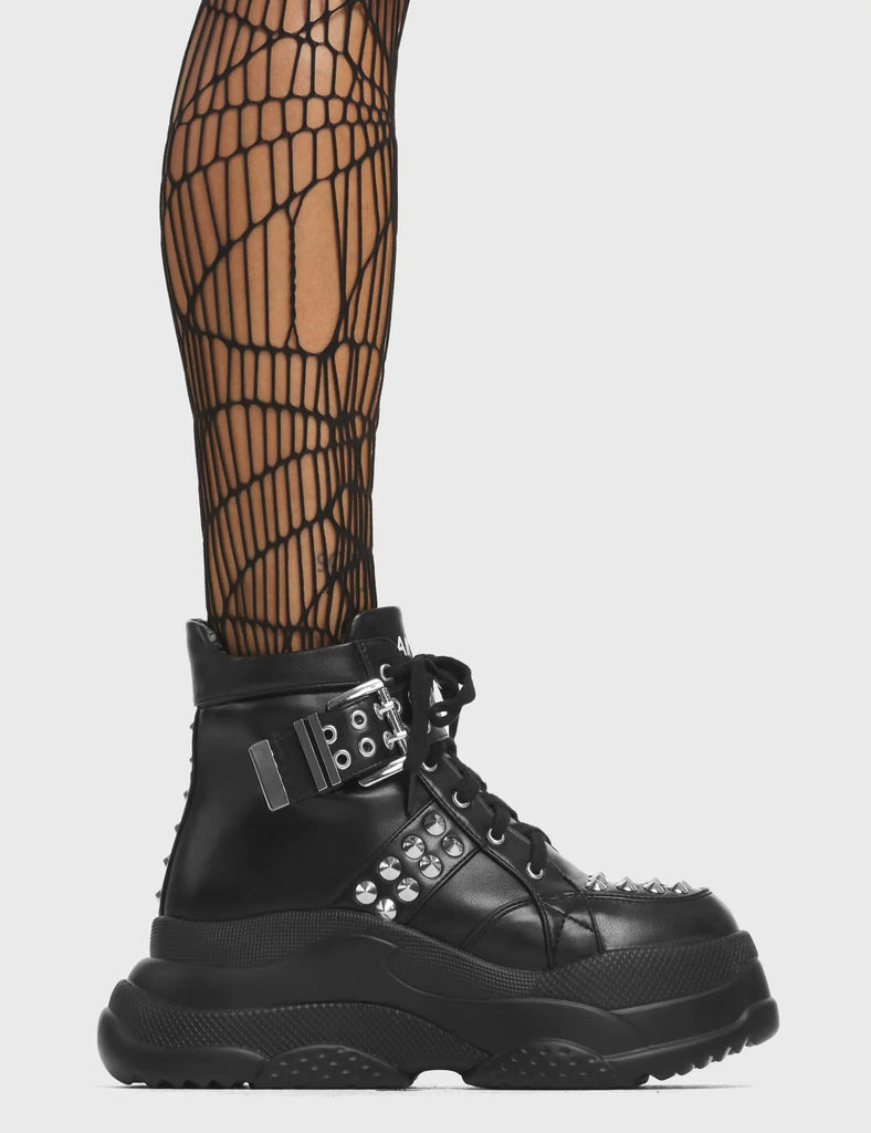 Lost It All Chunky Platform Sneakers LAMODA