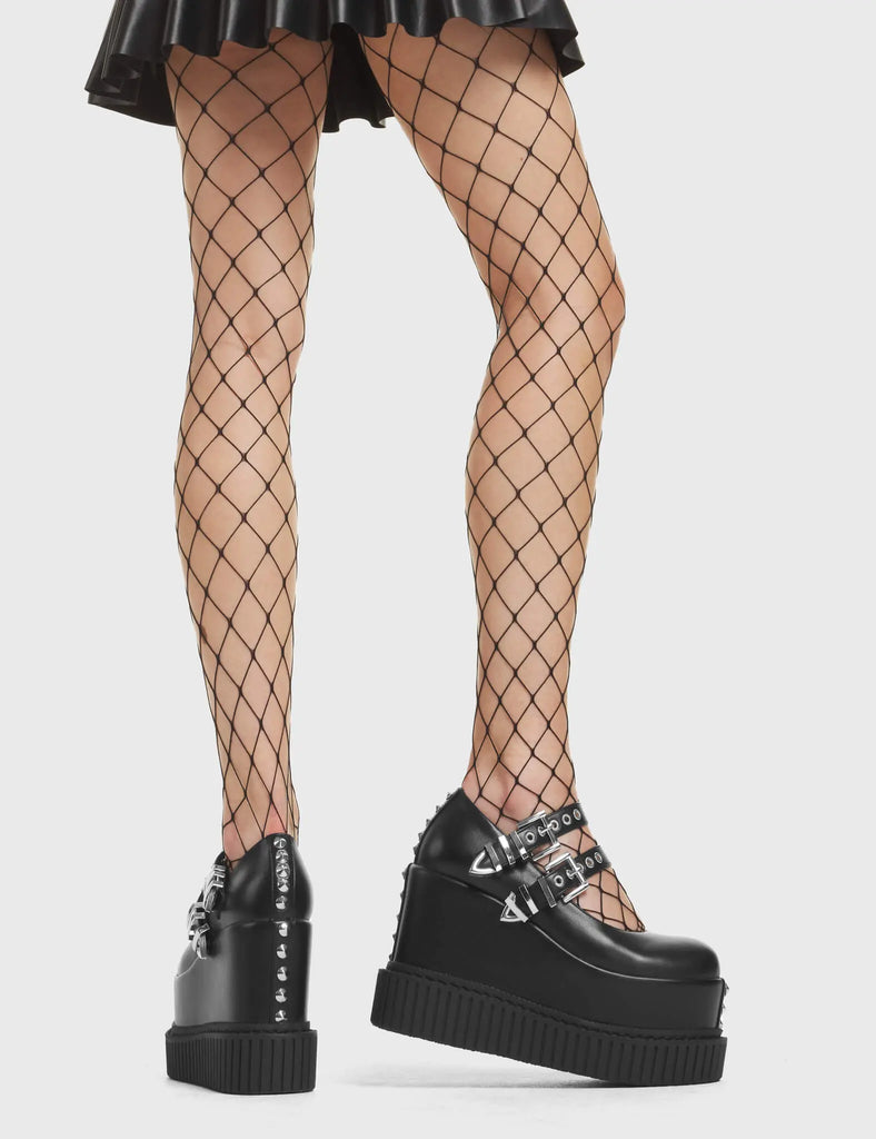 Menace Chunky Platform Creeper Shoes LAMODA