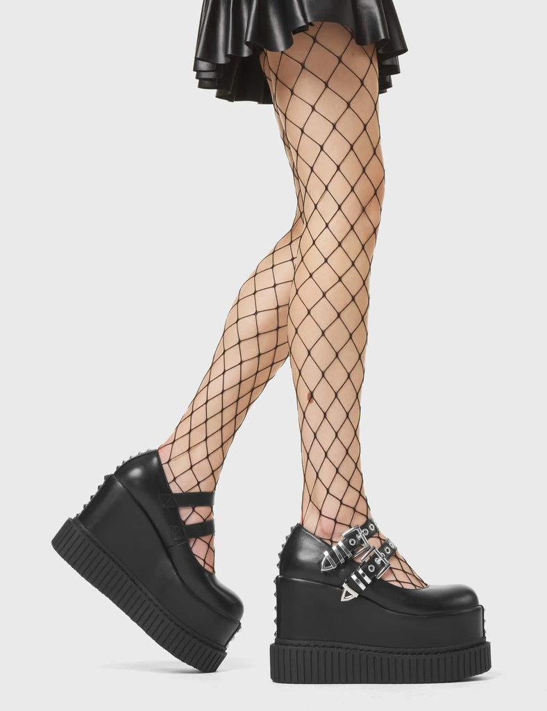 Menace Chunky Platform Creeper Shoes LAMODA