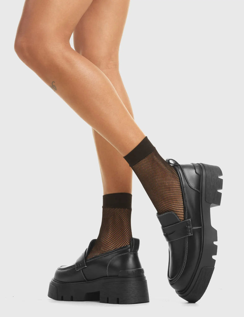 Monday Platform Loafer Shoes LAMODA