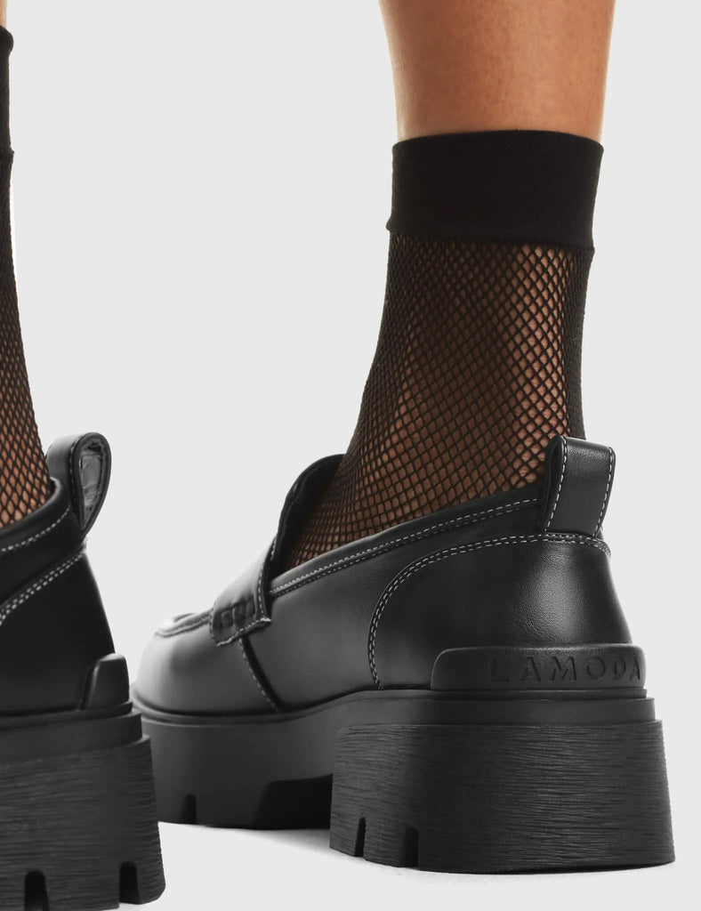 Monday Platform Loafer Shoes LAMODA