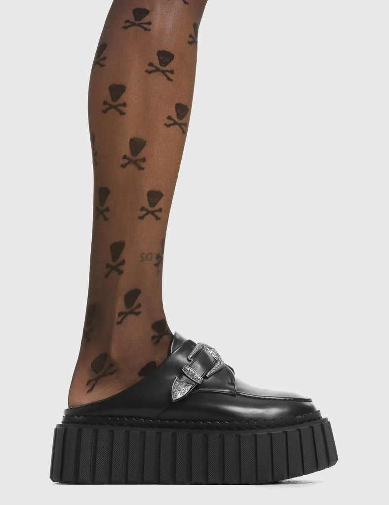 My Type Chunky Platform Creeper Mules LAMODA