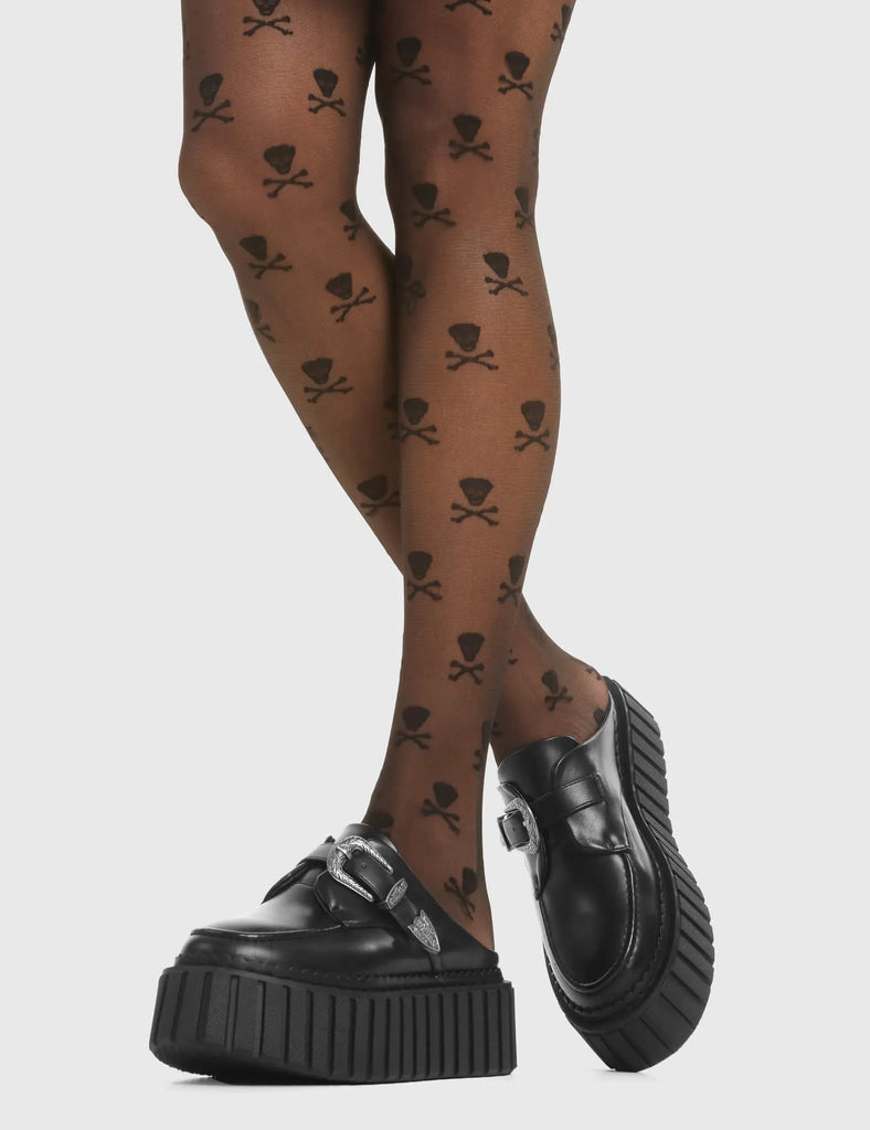 My Type Chunky Platform Creeper Mules LAMODA