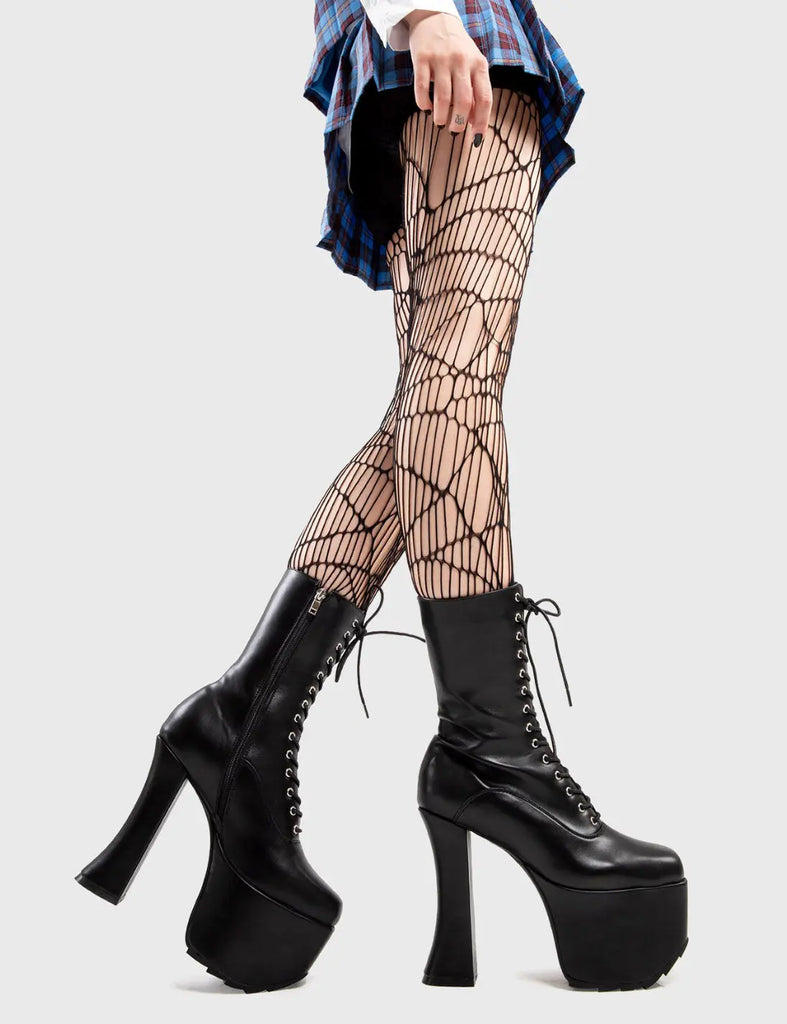 Need To Know Platform Ankle Boots LAMODA