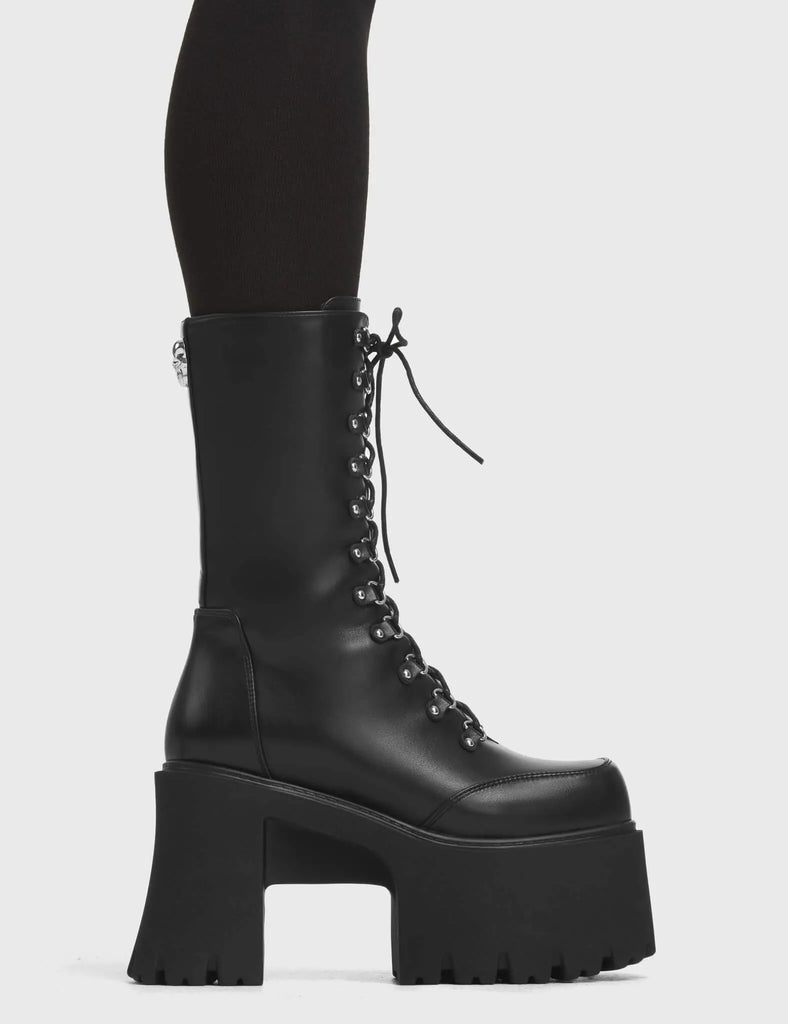 Need You Chunky Platform Calf Boots LAMODA