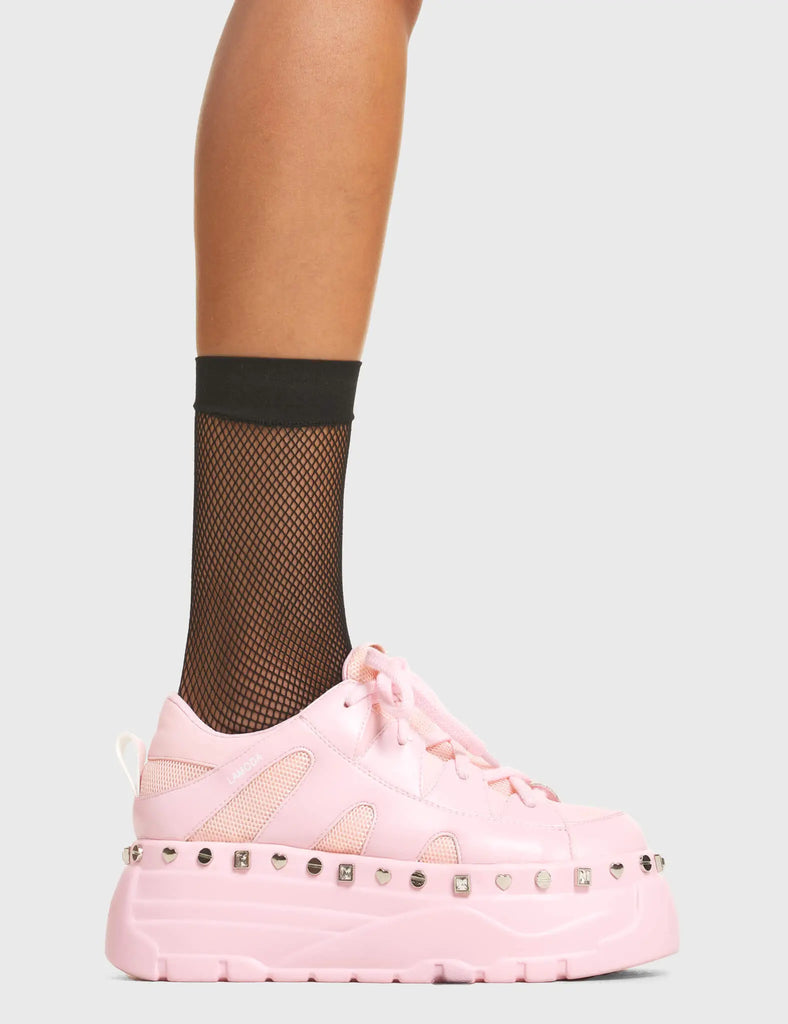 Peachy Keen Chunky Platform Sneakers LAMODA
