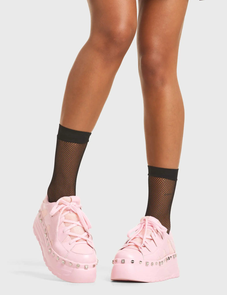 Peachy Keen Chunky Platform Sneakers LAMODA