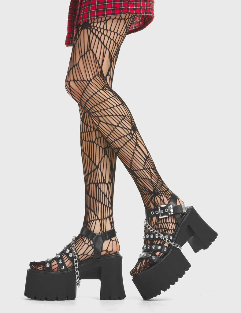 Pixie Chunky Platform Sandals LAMODA