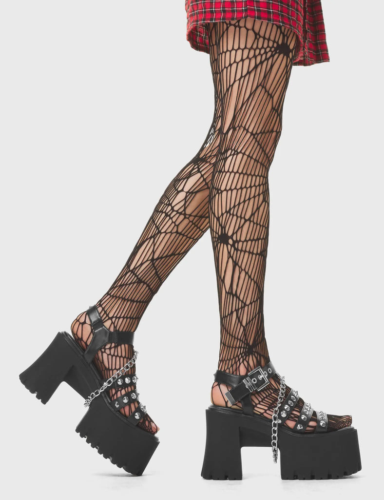 Pixie Chunky Platform Sandals LAMODA