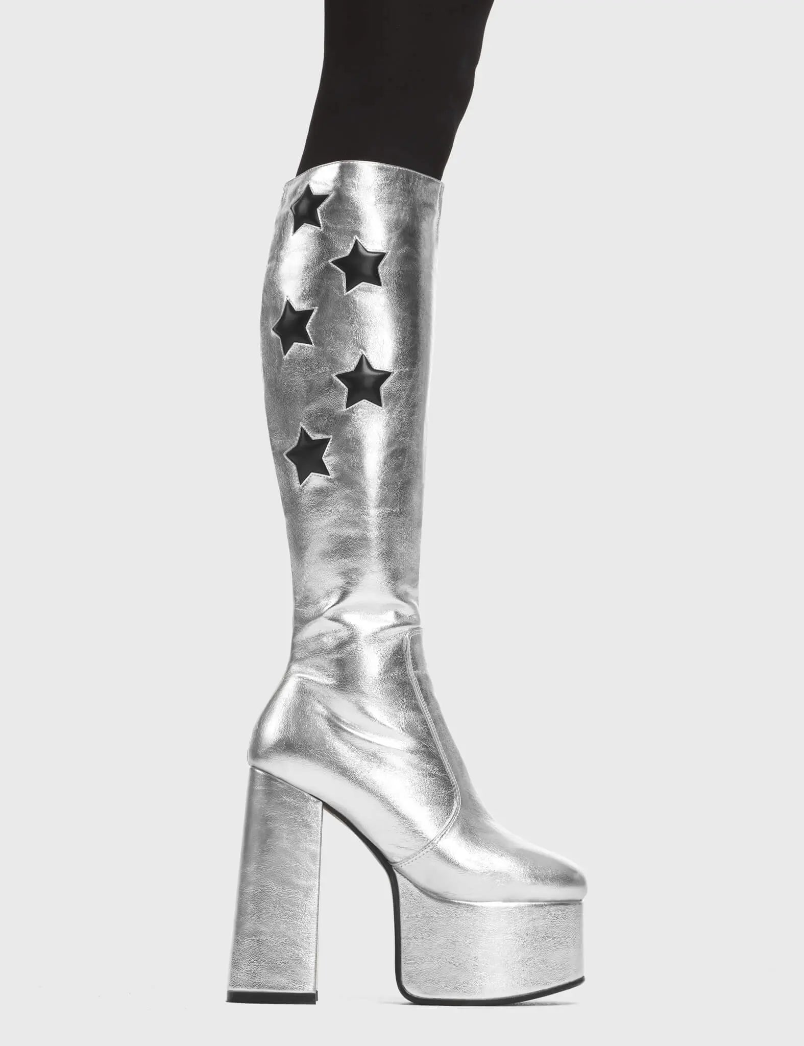 Reflections Platform Knee High Boots LAMODA - Main Image