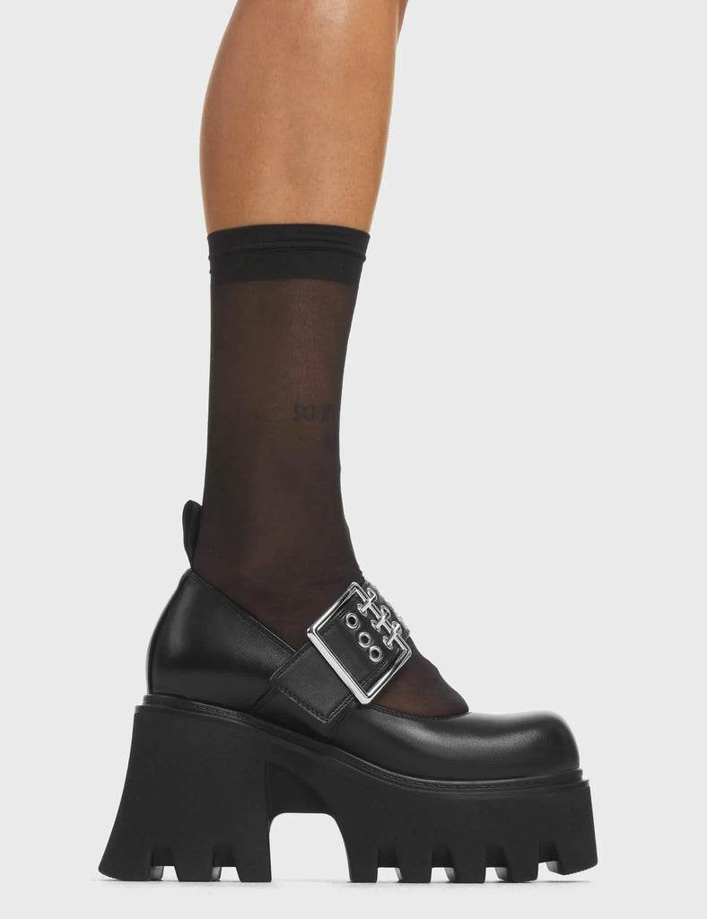 Scandal Chunky Mary Jane Shoes LAMODA