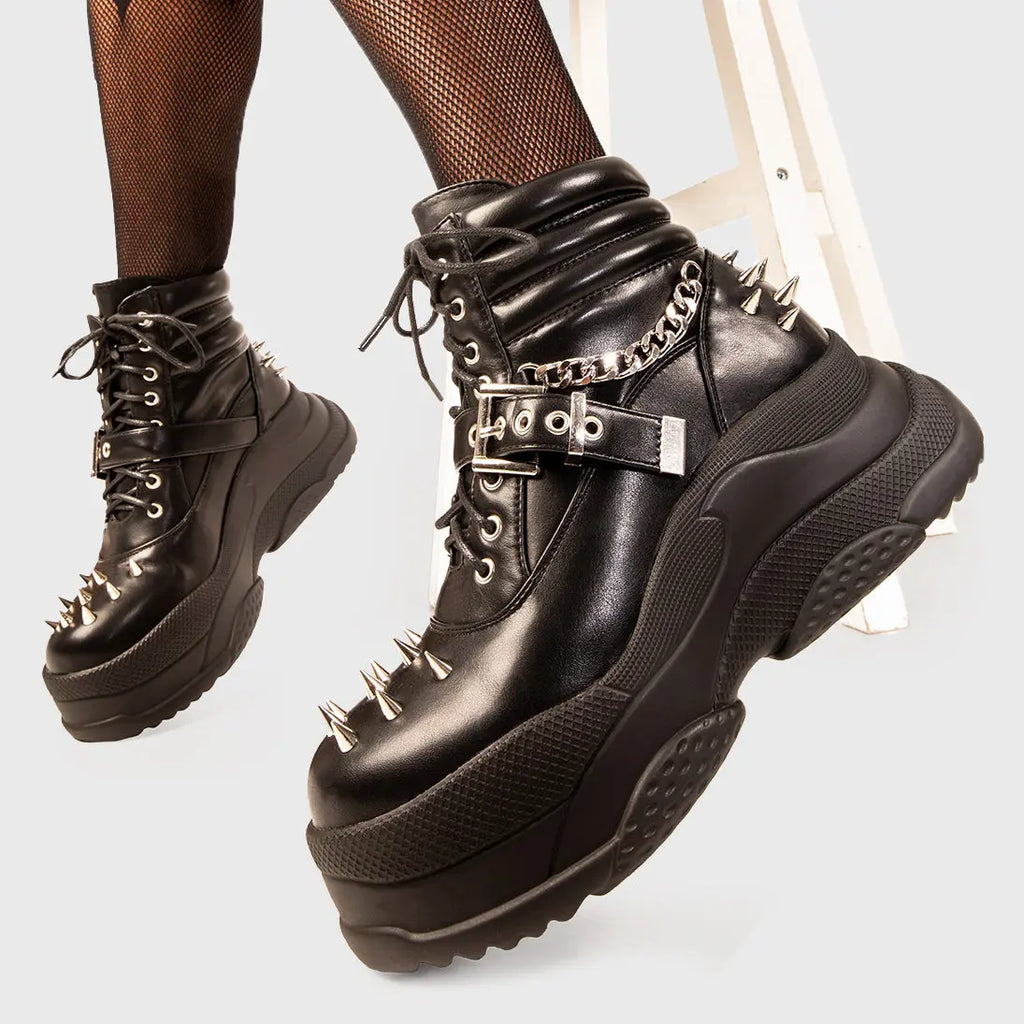 Screamin' Loud Chunky Platform Sneakers lamodawebsite