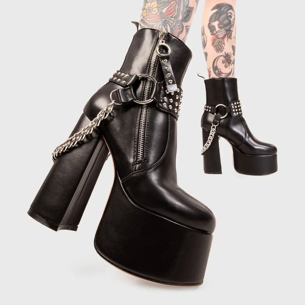 So What Platform Ankle Boots lamodawebsite