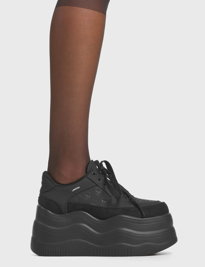 Spacey Chunky Platform Sneakers LAMODA