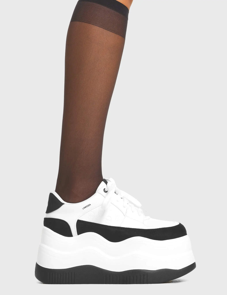 Spacey Chunky Platform Sneakers LAMODA