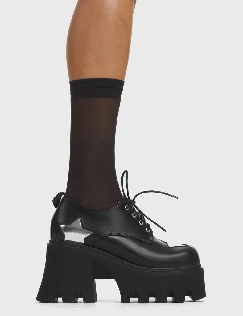 Swear Jar Chunky Platform Shoes LAMODA