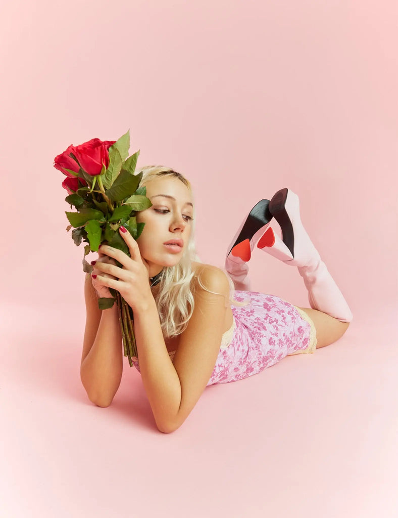 Sweet Talker Wide Calf Platform Knee High Boots lamodawebsite