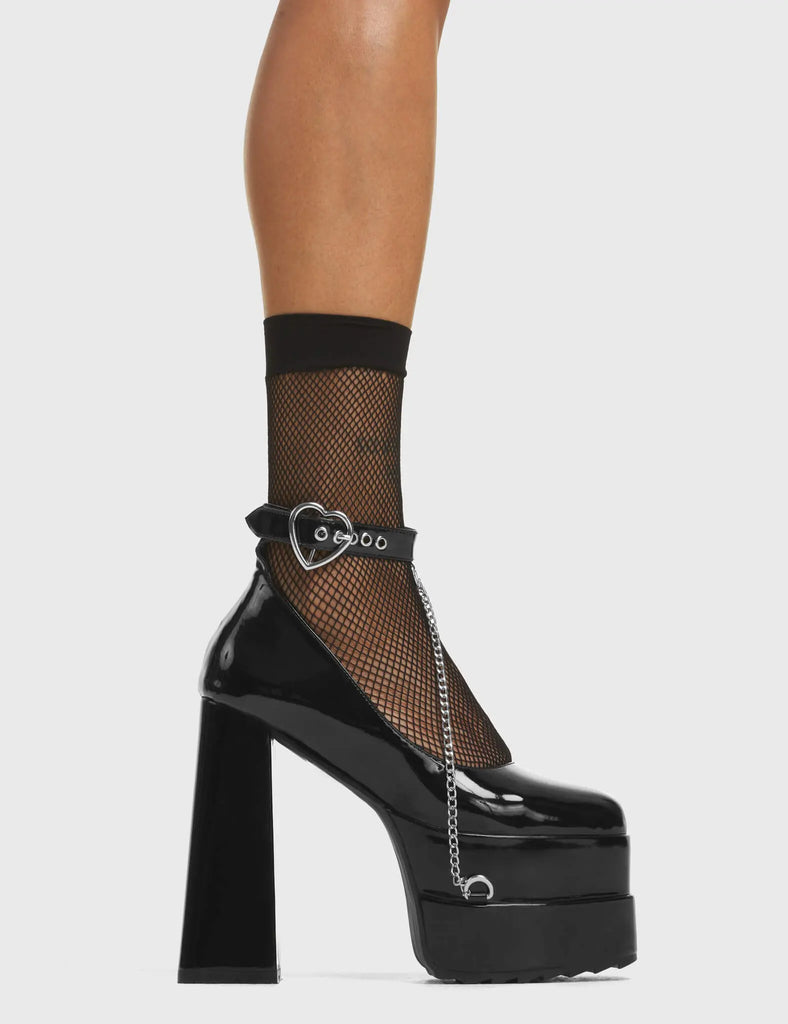 Sweetheart Platform Heels lamodawebsite