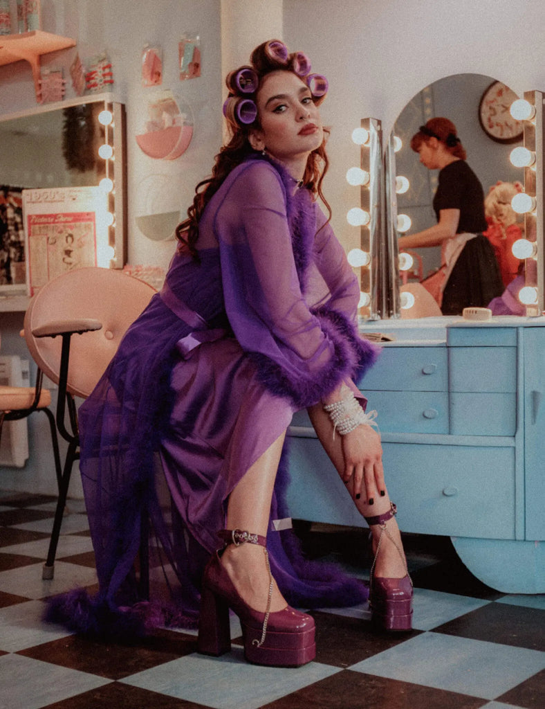 Sweetheart Platform Heels lamodawebsite