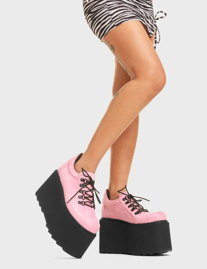 Touch The Sky Chunky Platform Sneakers LAMODA