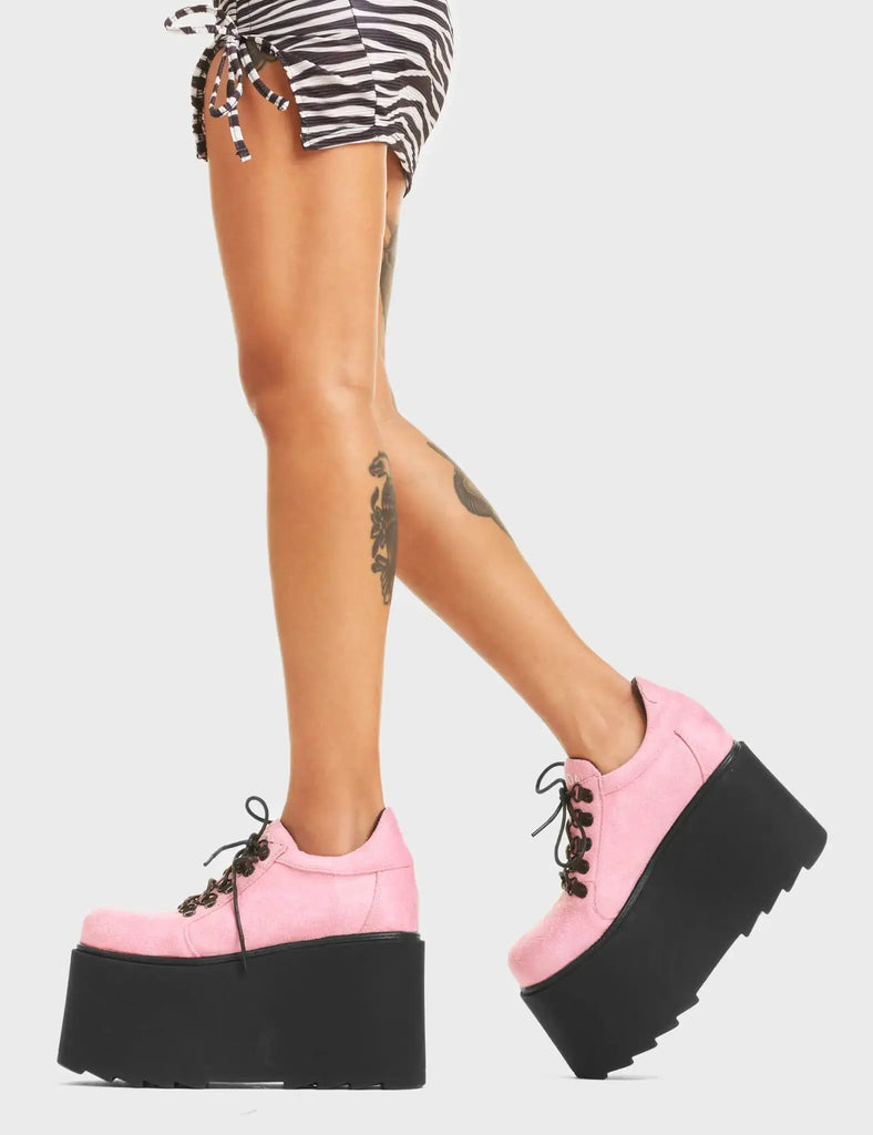 Touch The Sky Chunky Platform Sneakers LAMODA