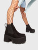 Tough Love Chunky Platform Ankle Boots