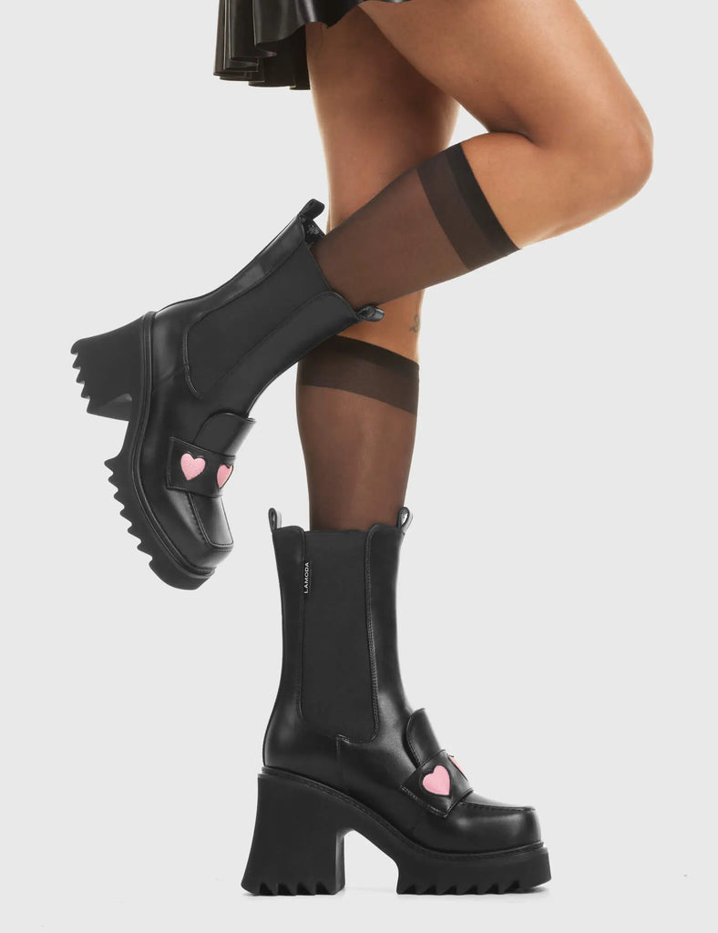 Trustfund Chunky Platform Ankle Boots LAMODA